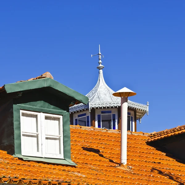 포르투갈에서 지붕 — 스톡 사진