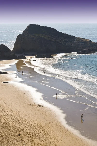Sandy Beach in Portugal — Stock Photo, Image