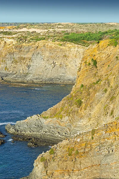 Costa rocciosa in Portogallo — Foto Stock