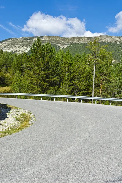 Winding Asphalt Road — Stock Photo, Image