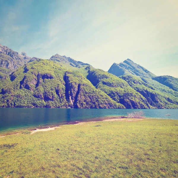 Der Lago Del Mis Den Dolomiten Instagram Effekt — Stockfoto