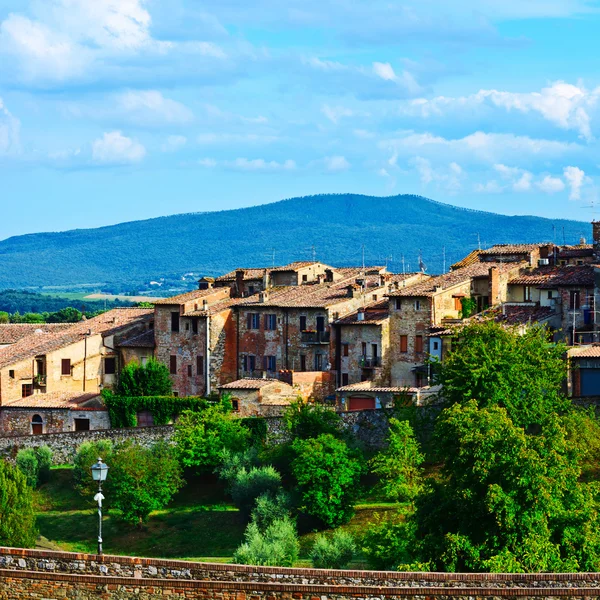 Medeltida stad — Stockfoto