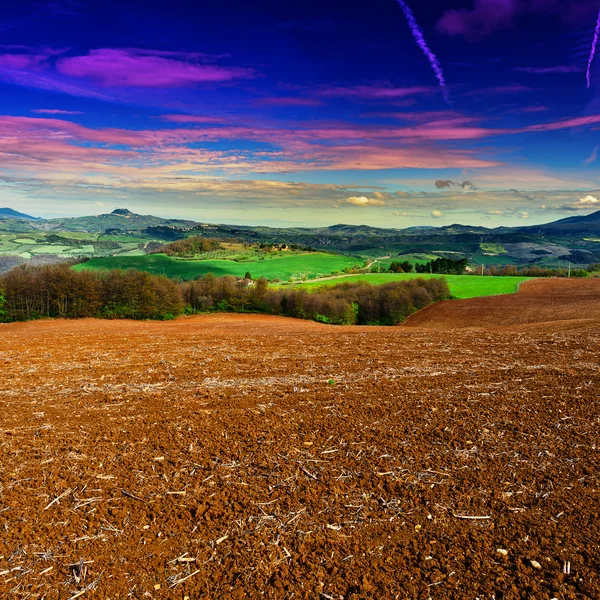 Sonnenuntergang in den Apenninen — Stockfoto