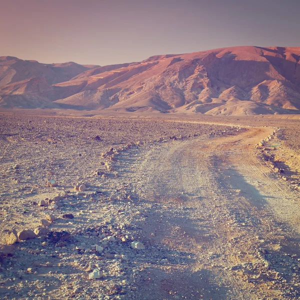 Deserto em Israel — Fotografia de Stock