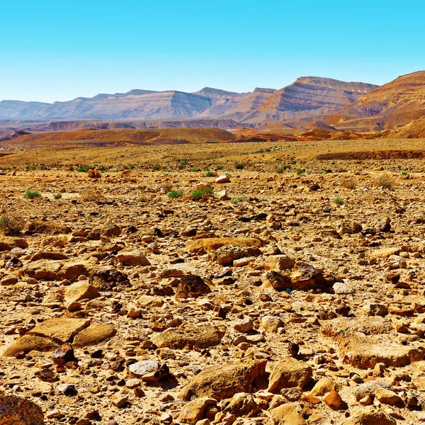 Crater in Negev — Stock Photo, Image