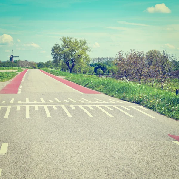 Straße in Holland — Stockfoto