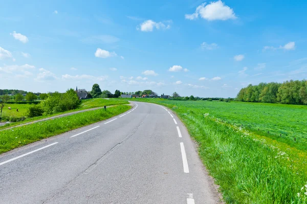 Weg op de Dam — Stockfoto