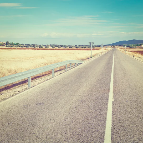 Straße in Spanien — Stockfoto