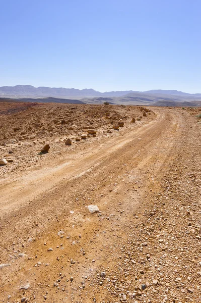 Onverharde weg — Stockfoto