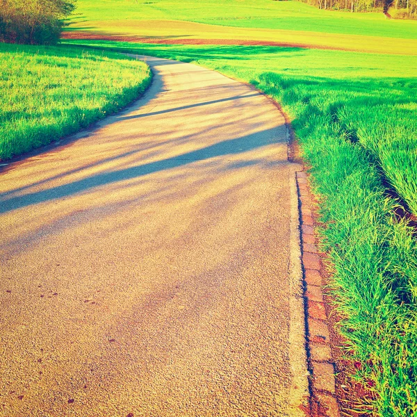 Camino de asfalto — Foto de Stock