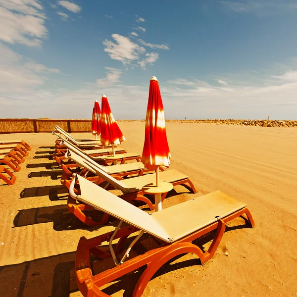 Sun Bed — Stock Photo, Image