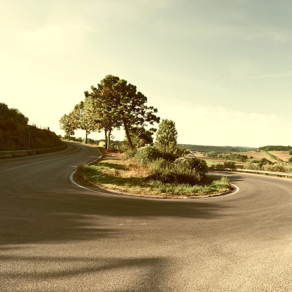 Camino de asfalto — Foto de Stock