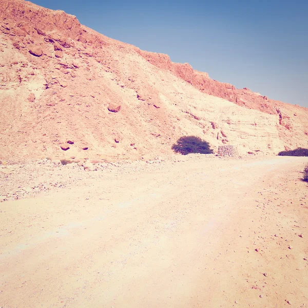 Strada nel deserto — Foto Stock