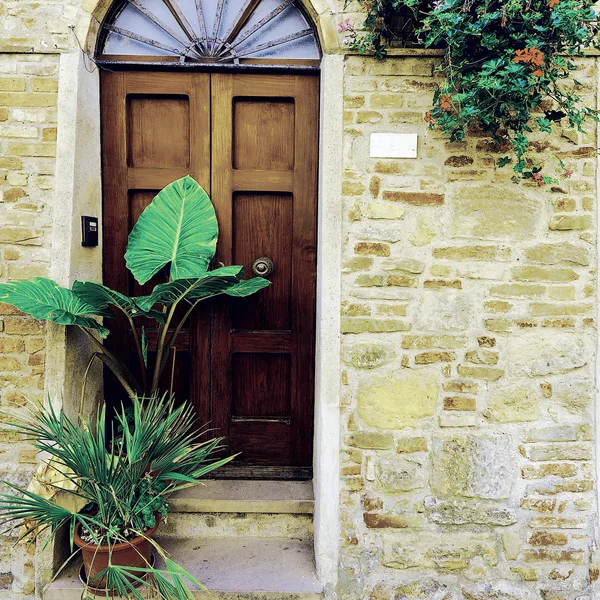 Italian Door — Stock Photo, Image