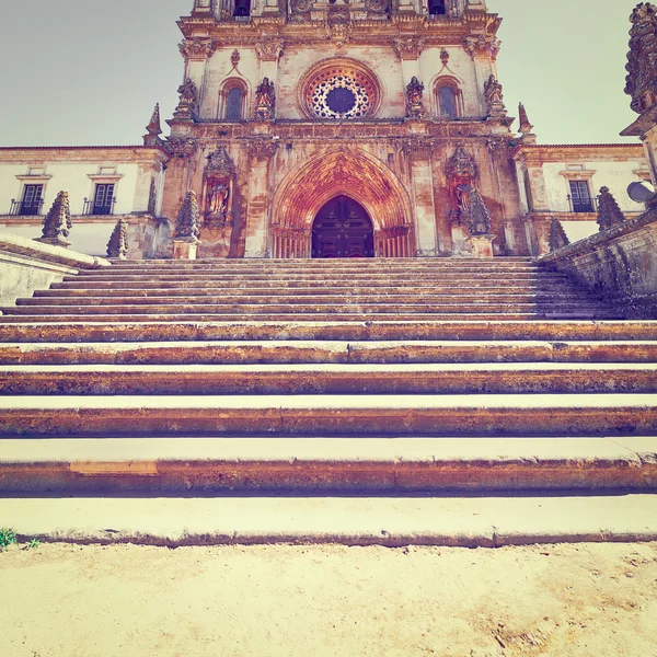 Cathedral in Alcobaca — Stock Photo, Image