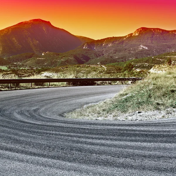 Strada asfaltata — Foto Stock