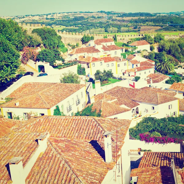 Staden obidos — Stockfoto