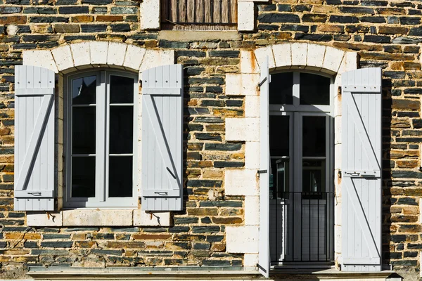 Französische Fenster — Stockfoto