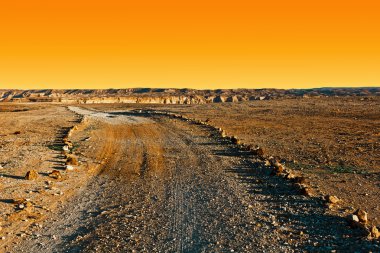 Gün batımında İsrail