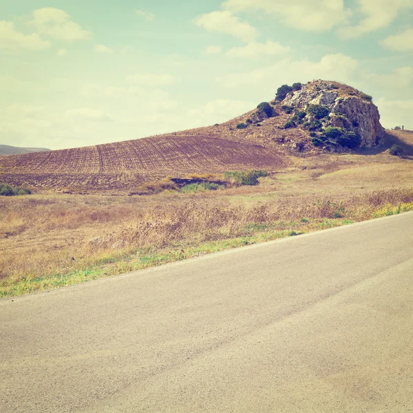 Strada asfaltata — Foto Stock