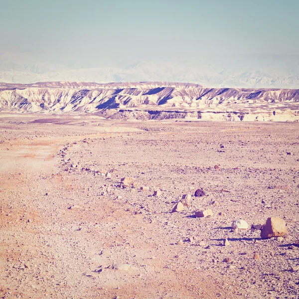 Strada sterrata in Israele — Foto Stock