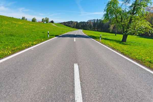 Asphaltstraße — Stockfoto