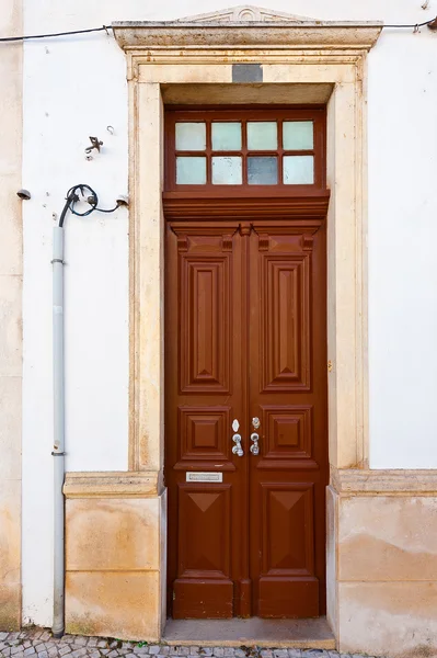 Holztür — Stockfoto