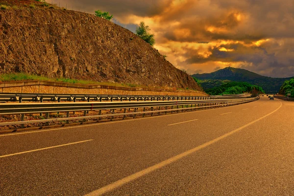 Autobahn — Stockfoto