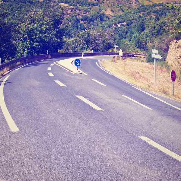 Estrada de asfalto — Fotografia de Stock