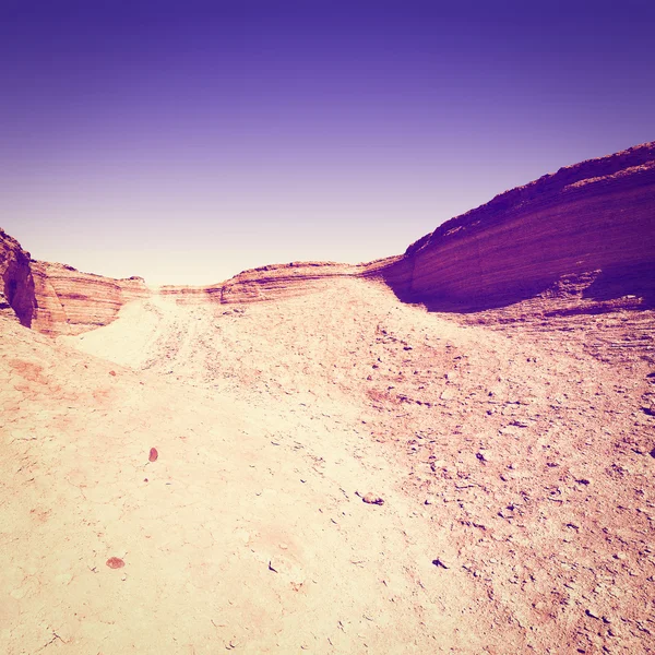 Deserto em Israel — Fotografia de Stock