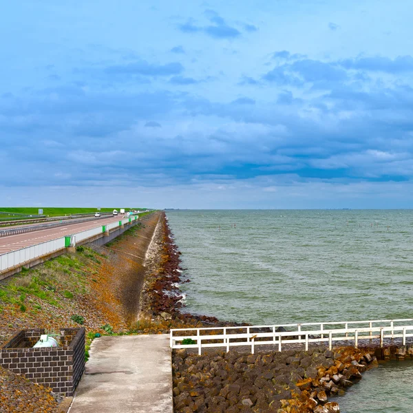 Dam in Nederland — Stockfoto