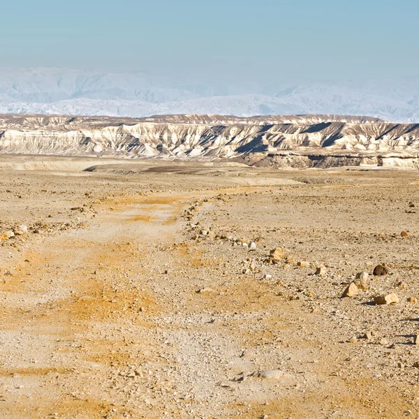 Camino de la tierra en Israel — Foto de Stock