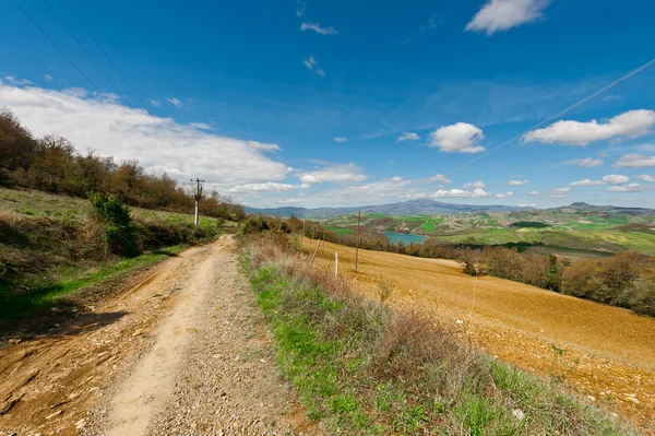 Feldweg — Stockfoto