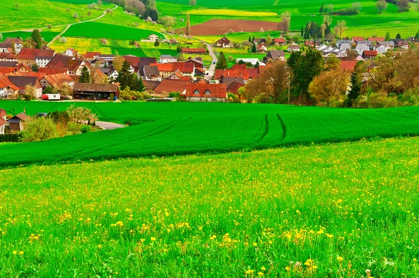 Küçük şehir — Stok fotoğraf