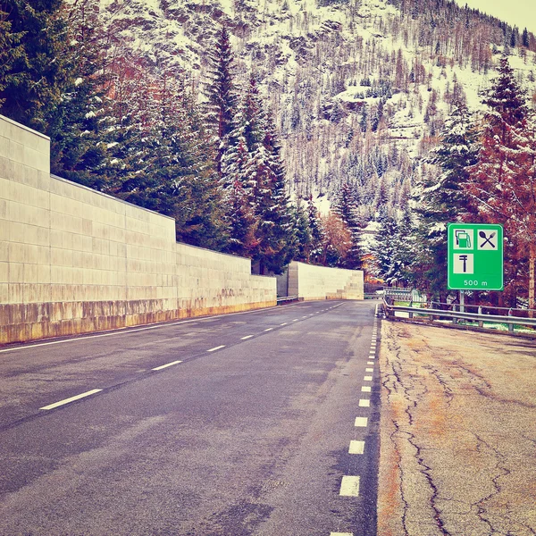 Saint Bernard Pass — Stock Photo, Image