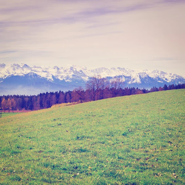 Zasněžené Alpy — Stock fotografie