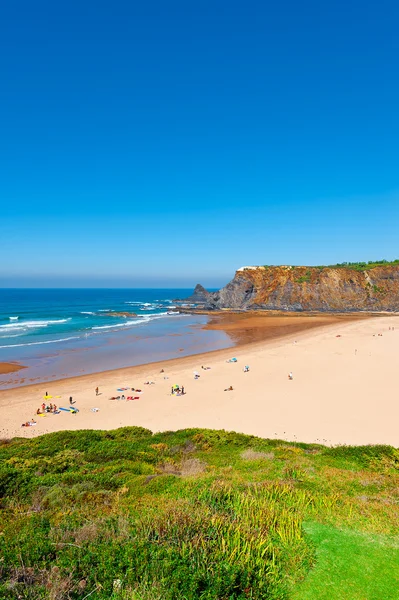 Praia de areia — Fotografia de Stock