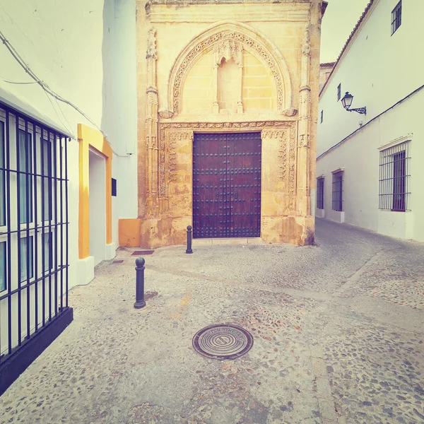 Церква в місті Arcos — стокове фото