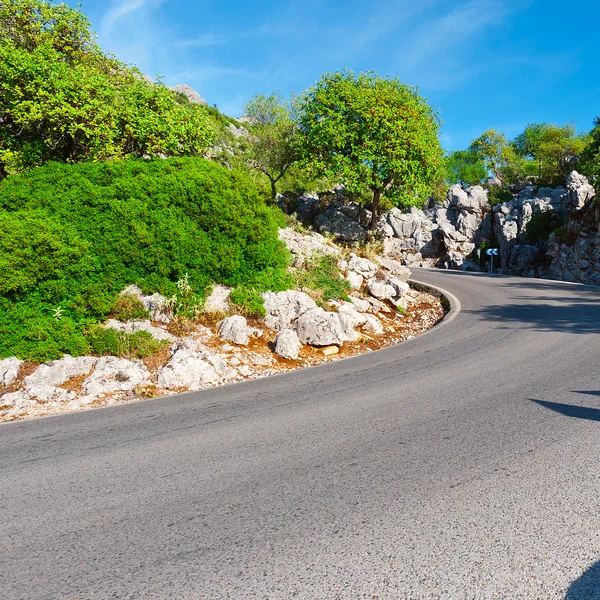 Strada asfaltata — Foto Stock