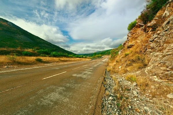 Asphaltstraße — Stockfoto