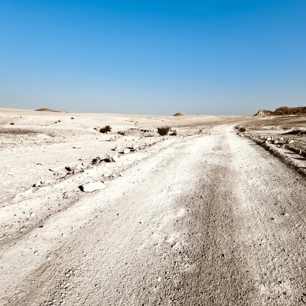 Estrada no deserto — Fotografia de Stock