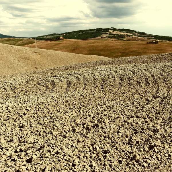 İtalya sürülmüş Hills — Stok fotoğraf