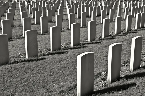 Cimitero militare — Foto Stock