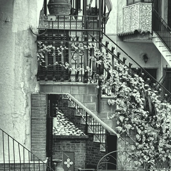 Rua como escadas — Fotografia de Stock