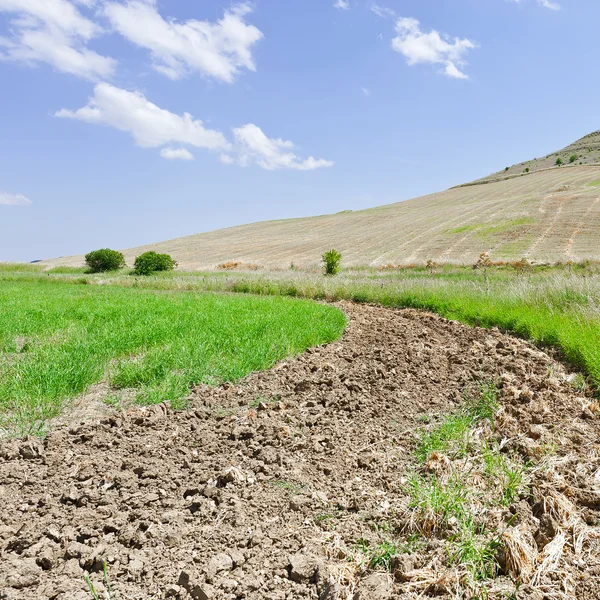 Collina in Sicilia — Foto Stock