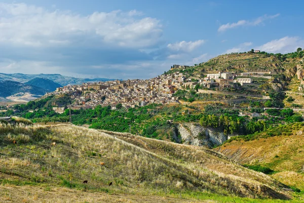 La città siciliana — Foto Stock