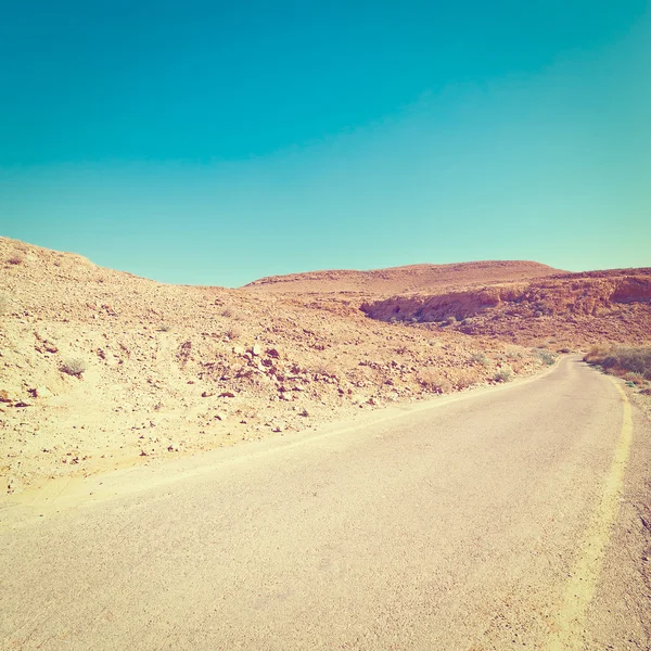 Strada nel deserto — Foto Stock