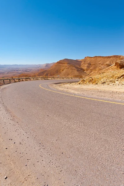 Camino en el desierto — Foto de Stock