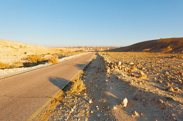 Camino en el desierto —  Fotos de Stock