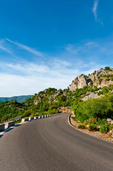 Route d'asphalte en Espagne — Photo